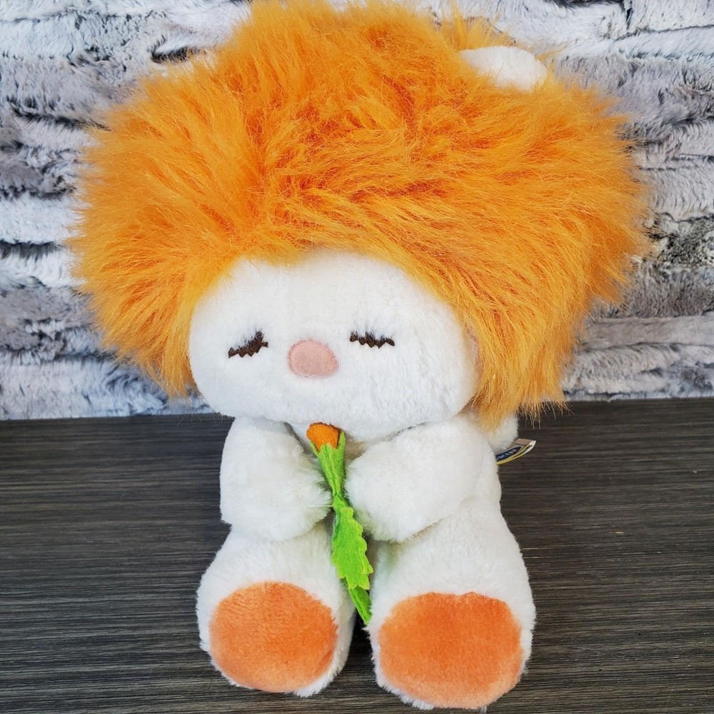 DAKIN FROU FROU Plush Orange Hair Stuffed Animal Kawaii 1984